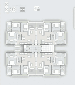 Project Image of 624.09 - 1002.12 Sq.ft 2 BHK Apartment for buy in Saanvi Sparsh Arise