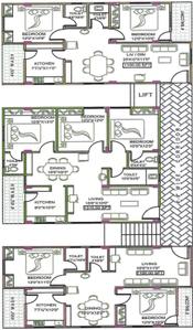 Project Image of 1100.0 - 1310.0 Sq.ft 2 BHK Apartment for buy in Well Sai Harsha Towers