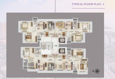 Project Image of 529.0 - 598.0 Sq.ft 2 BHK Apartment for buy in Kamla Sukhshanti
