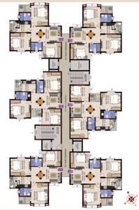 Project Image of 1256.0 - 1283.0 Sq.ft 3 BHK Apartment for buy in Chandaka Meadows Block C And E