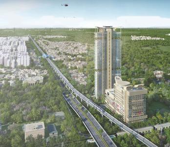 DDA Delhi Mall Complex Elevation 1