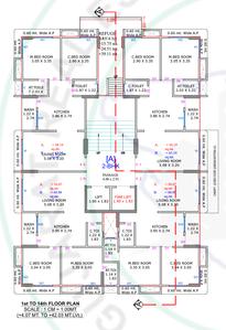 Project Image of 581.57 - 604.82 Sq.ft 2 BHK Apartment for buy in Nar Shree Hari Sky