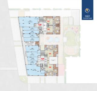 Project Image of 2925.0 - 3843.0 Sq.ft 3 BHK Apartment for buy in Hilltown The Overa