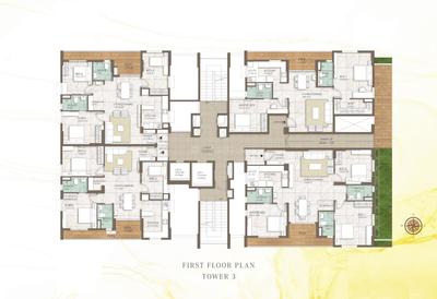 Project Image of 1485.0 - 2433.0 Sq.ft 3 BHK Apartment for buy in Kochar Jewel