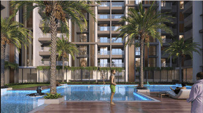Project Image of 696.75 - 1315.79 Sq.ft 2 BHK Apartment for buy in Raymond The Address By GS Tower 3