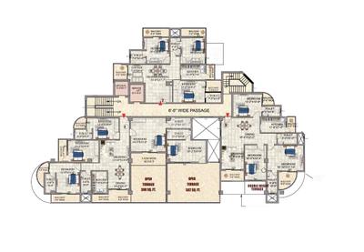 Project Image of 1533.0 - 2347.0 Sq.ft 3 BHK Apartment for buy in Balaji Orchid