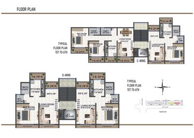 Project Image of 383.0 - 601.0 Sq.ft 1 BHK Apartment for buy in Deepali Landscape