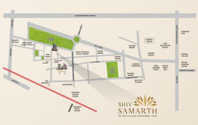 Project Image of 456.71 - 872.74 Sq.ft 1 BHK Apartment for buy in Aakruti Shiv Samarth