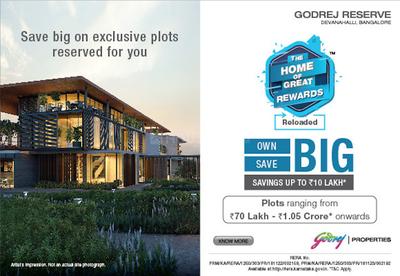 Project Image of 1200.0 - 4000.0 Sq.ft Residential Plot Plot for buy in Godrej Reserve Phase 1