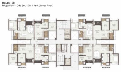 Project Image of 596.54 - 1488.86 Sq.ft 1 BHK Apartment for buy in Gera Island Of Joy Project B