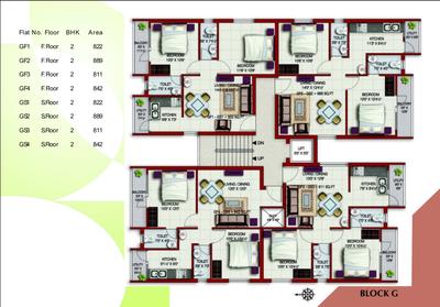 Project Image of 625.0 - 1288.0 Sq.ft 1 BHK Apartment for buy in Colorhomes Elite Enclave