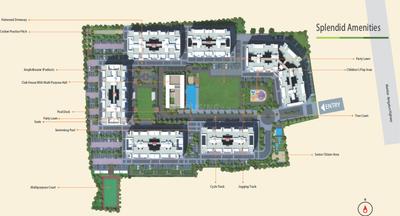 Project Image of 606.0 - 613.0 Sq.ft 2 BHK Apartment for buy in Abhinav Pebbles II E Building