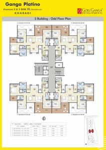Project Image of 738.73 - 1523.09 Sq.ft 2 BHK Apartment for buy in Goel Ganga Platino