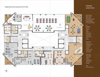 Project Image of 663.0 - 785.0 Sq.ft 2 BHK Apartment for buy in Roongta Rosewood