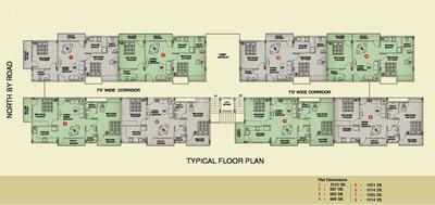 Project Image of 963.0 - 1055.0 Sq.ft 2 BHK Apartment for buy in Nanda Crest
