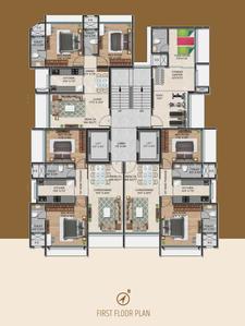 Project Image of 427.11 - 664.67 Sq.ft 1 BHK Apartment for buy in Empire Kingston