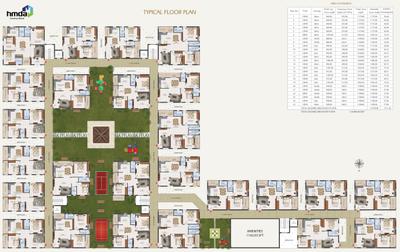 Project Image of 1100.0 - 1562.0 Sq.ft 2 BHK Apartment for buy in JL Amogha Western Heights