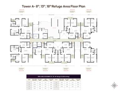 Project Image of 702.02 - 989.96 Sq.ft 2 BHK Apartment for buy in Aakar Topaz