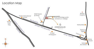 Project Image of 651.0 - 1172.4 Sq.ft 2 BHK Apartment for buy in Rajyog Emerald Skies