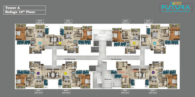 Project Image of 721.0 - 1120.0 Sq.ft 2 BHK Apartment for buy in Saheel Itrend Futura