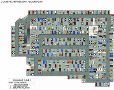 Project Image of 0.0 - 2370.0 Sq.ft 4 BHK Apartment for buy in Casagrand Cloud 9