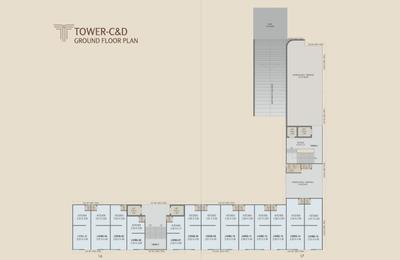 Project Image of 230.67 - 981.02 Sq.ft 3 BHK Apartment for buy in Ved Trident by Courtyard