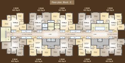 Project Image of 737.0 - 1104.0 Sq.ft 2 BHK Apartment for buy in South India SIS Queenstown