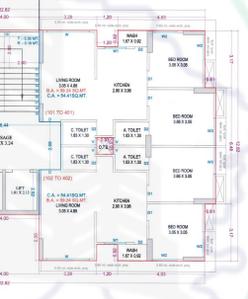 Project Image of 0.0 - 569.09 Sq.ft 3 BHK Apartment for buy in Sadguru Akshaypatra Dreams