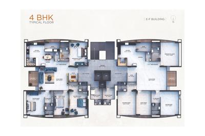 Project Image of 1856.0 - 3165.0 Sq.ft 4 BHK Apartment for buy in Raghuvir Silverstone