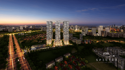 Project Image of 1980.0 - 2220.0 Sq.ft 3 BHK Apartment for buy in Spectra