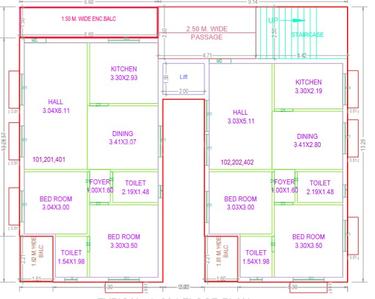 Project Image of 1134.0 - 1584.0 Sq.ft 2 BHK Apartment for buy in Sree Surya Grand