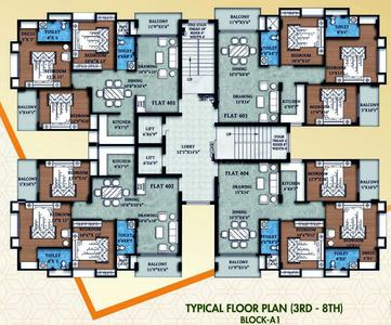 Project Image of 1085.0 - 1584.0 Sq.ft 2 BHK Apartment for buy in Himalaya RPS Gaya Ji City