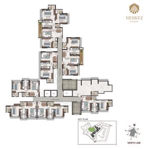 Project Image of 448.0 - 878.0 Sq.ft 1 BHK Apartment for buy in Q Group Merkez