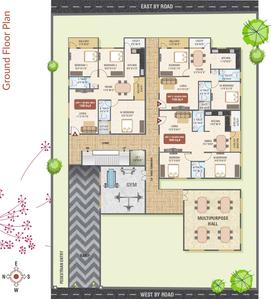 Project Image of 1230.0 - 1330.0 Sq.ft 3 BHK Apartment for buy in Saketh Duo Marvel