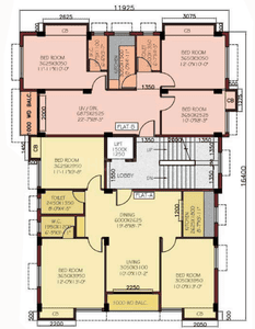 Project Image of 1200.0 - 1350.0 Sq.ft 3 BHK Apartment for buy in Abashan Trinetra