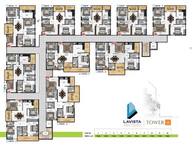Project Image of 1100.0 - 1900.0 Sq.ft 2 BHK Apartment for buy in Lavista