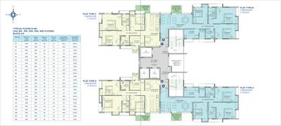 Project Image of 1036.0 - 2019.0 Sq.ft 3 BHK Apartment for buy in Morya Phase I