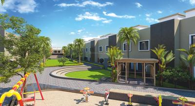Project Image of 800.0 - 2200.0 Sq.ft 1 BHK Row House for buy in Universal Skyline Villa