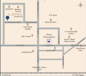 Project Image of 343.0 - 498.0 Sq.ft 1 BHK Apartment for buy in Elegance Heights