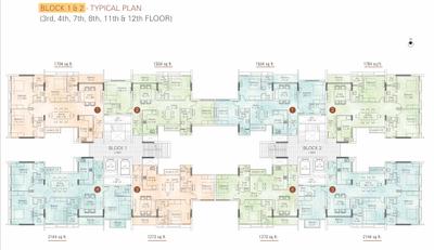 Project Image of 627.0 - 2152.0 Sq.ft 2 BHK Apartment for buy in Appaswamy Platina