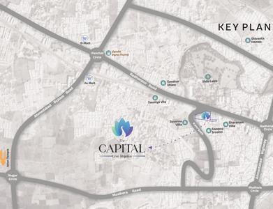 Project Image of 757.46 - 765.31 Sq.ft 3 BHK Apartment for buy in PNP The Capital