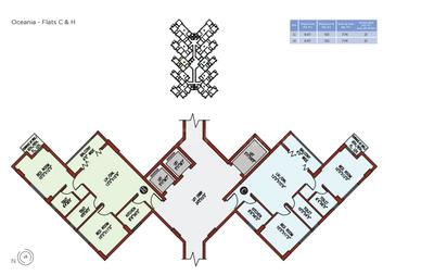 Project Image of 1025.0 - 1722.0 Sq.ft 2 BHK Apartment for buy in Unimark Oceania