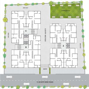 Project Image of 666.0 - 951.0 Sq.ft 2.5 BHK Apartment for buy in Shreenathji Sentosa Habitat
