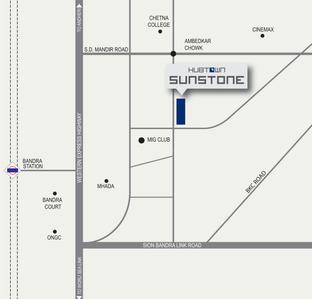 Project Image of 647.0 - 1164.0 Sq.ft 2 BHK Apartment for buy in Hubtown Sunstone B Wing 14 To 21 Floor