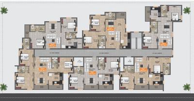 Project Image of 883.0 - 1300.0 Sq.ft 2 BHK Apartment for buy in GP Fern Breeze Diamond