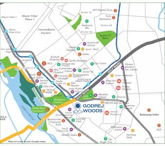 Project Image of 612.25 - 1276.28 Sq.ft 2 BHK Apartment for buy in Godrej Woods Phase II