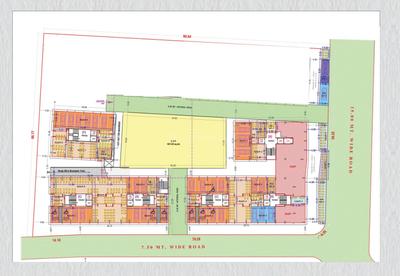 Project Image of 569.63 - 583.19 Sq.ft 2 BHK Apartment for buy in S M Raj Heritage Phase II