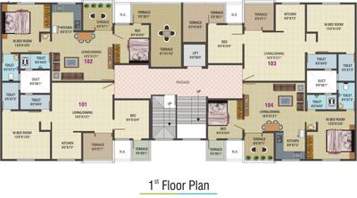 Project Image of 510.0 - 1518.0 Sq.ft 2 BHK Apartment for buy in Swaraaj Paradise Phase I