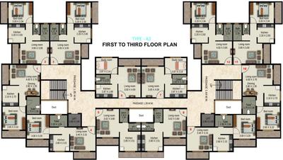 Project Image of 368.0 - 408.0 Sq.ft 1 BHK Apartment for buy in Panika Vangani Darshan Phase 1
