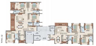 Project Image of 1418.7 - 1901.95 Sq.ft 4 BHK Apartment for buy in Mohar The Luxe Towers Building I And J